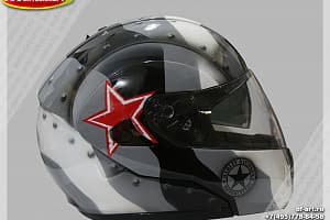 Аэрография ванны в Миланском стиле