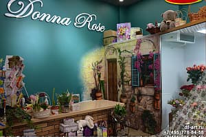 Аэрография частной бани — роспись стен предбанника